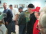 Visiting dignitaries receive a briefing
